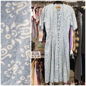 vintage 1990s denim Dress